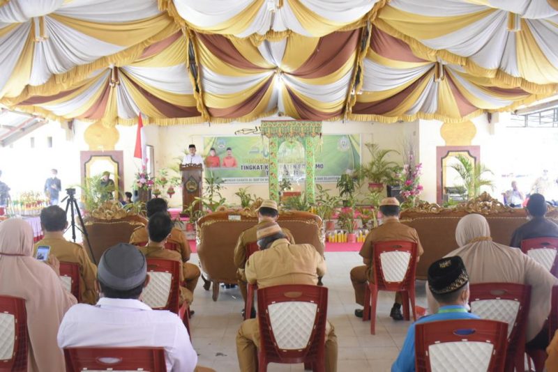 Kegiatan Tilawatil Qur'an dan Hadits (STQH) ke - XXVI tingkat Kabupaten Boalemo, bertempat di Pendopo Kantor Bupati.
