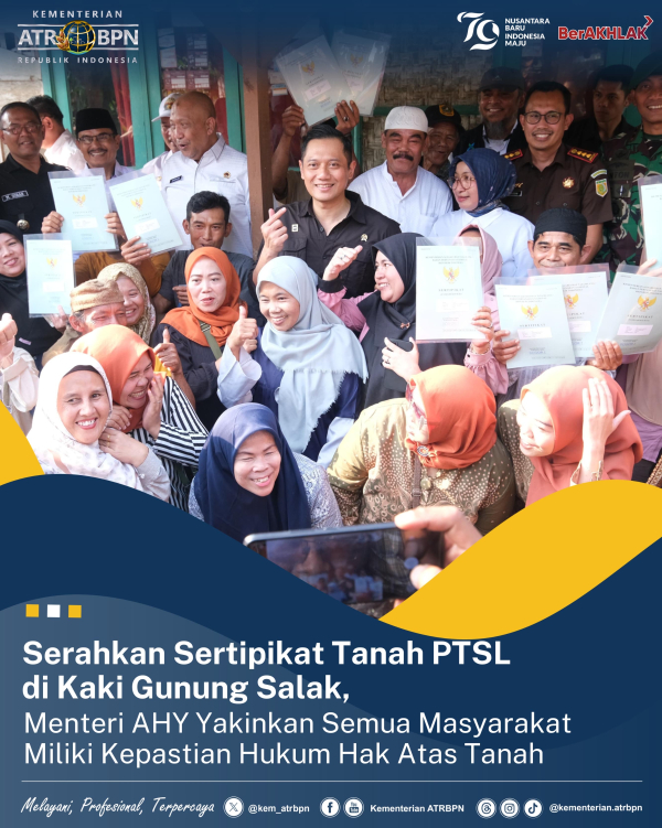 Foto: Biro Humas Kementerian ATR/BPN