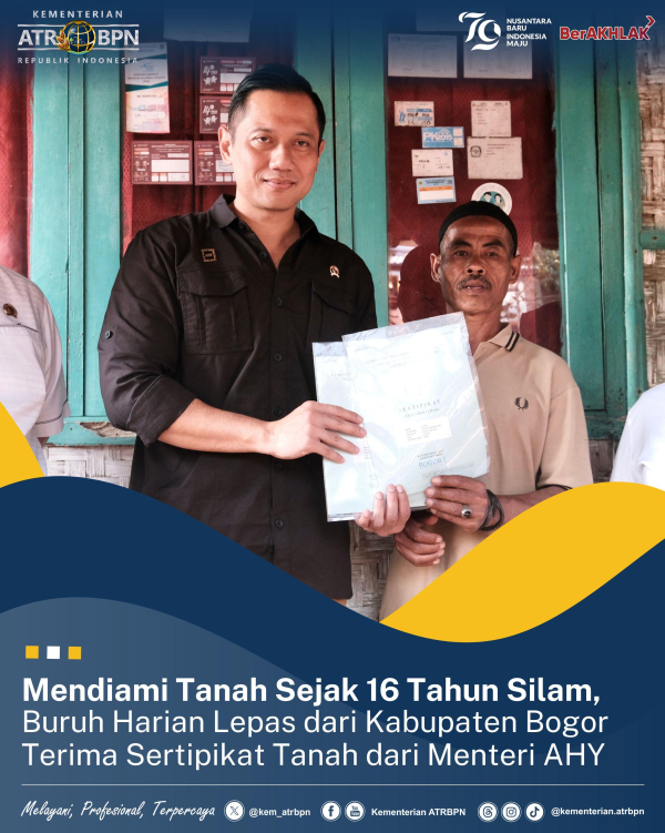 Foto: Biro Humas Kementerian ATR/BPN