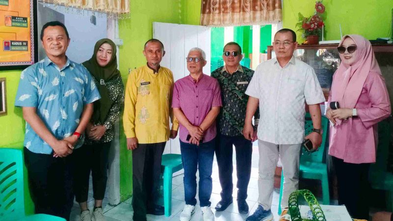 Kunjungan komisi I Deprov Gorontalo di kantor desa Pantungo, telaga biru. Jumat, 23/05/2025.