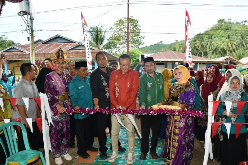 Peresmian Posyandu Ayuhulalo. (Foto: FM)