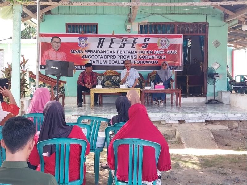 Reses La Ode Haimudin di desa pangi Rabu, 22/10. (foto: istimewa)