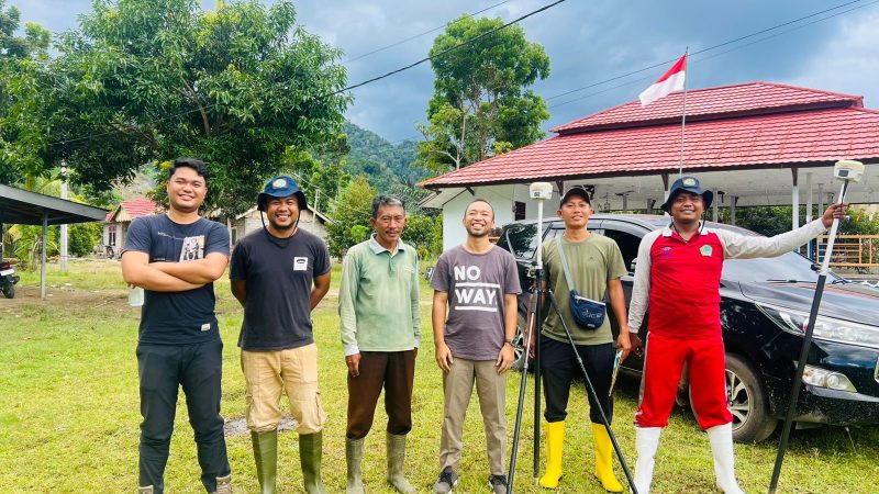 Tim ukur tanah BPN Boalemo (foto:ist)